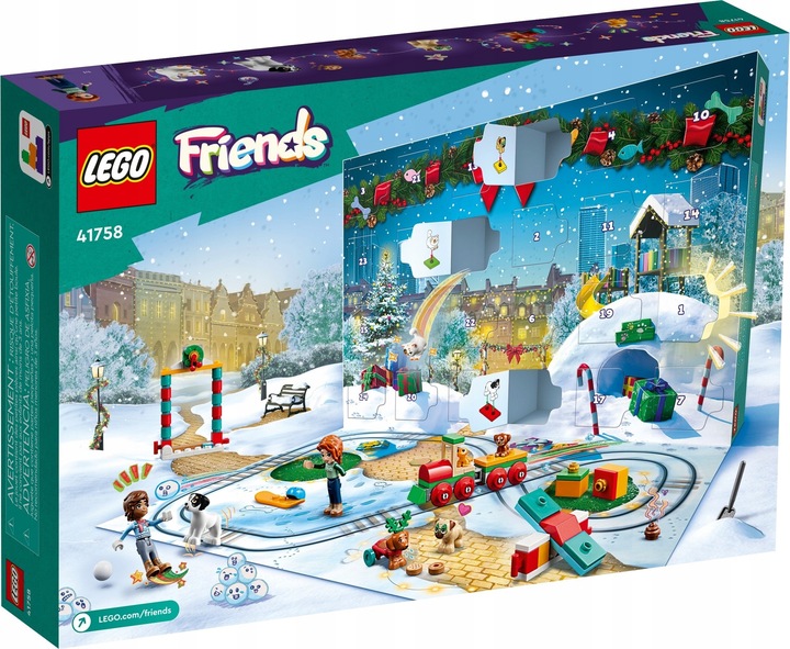 LEGO FRIENDS 41758 KALENDARZ ADWENTOWY prezent na święta