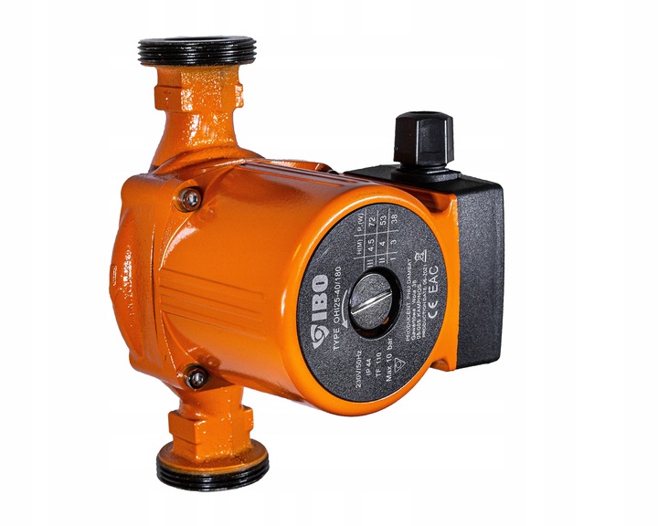 POMPA CYRKULACYJNA 3BIEGOWA 25-40/180 SOLIDNA MOCNA WYDAJNA IBO OHI MAX 72W