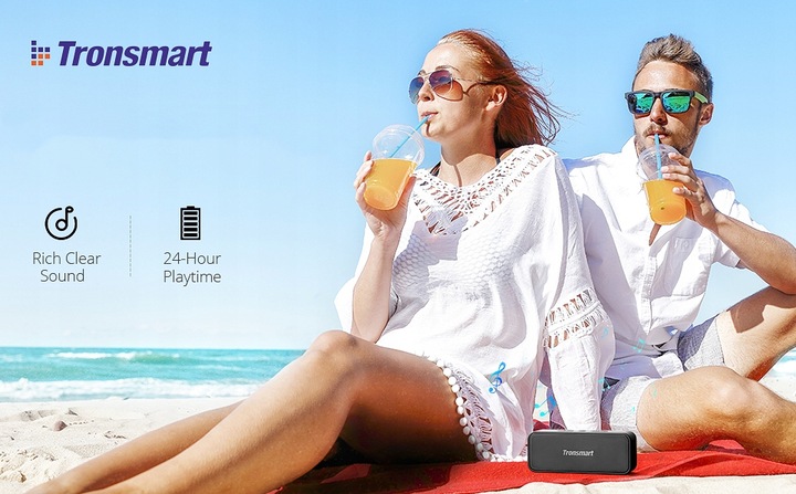 Głośnik Bluetooth Tronsmart Element T2 Plus IPX7