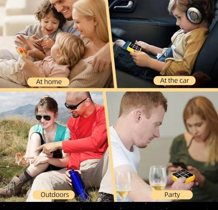 GRA KÓLKO I KRZYŻYK ELEKTRONICZNA 3 GRY LOGICZNE UMYSŁOWE ZRĘCZNOŚCIOWA GRA