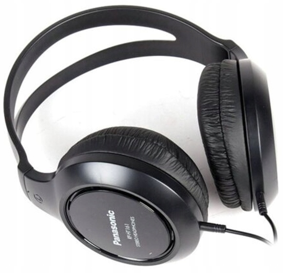 Panasonic RP-HT161 Słuchawki nauszne czarne
