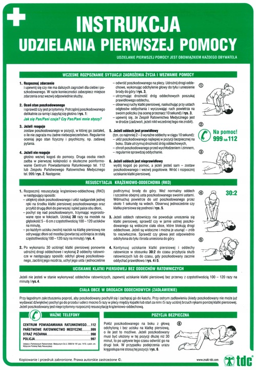 APTECZKA PIERWSZEJ POMOCY APTECZKA ZAKŁADOWA + INSTRUKCJA PIERWSZEJ POMOCY