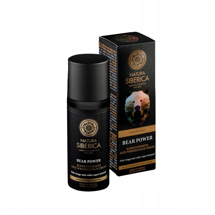 NATURA SIBERICA MEN PRZECIWZMARSZCZKOWY KREM DO TWARZY DLA MĘŻCZYZN 50 ml
