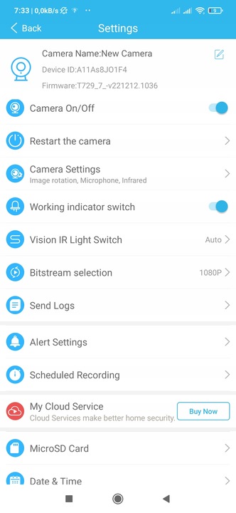 Mikro kamera szpiegowska FULL HD WiFi do smartfona