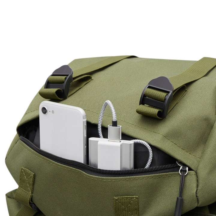 Plecak Wojskowy Taktyczny Turystyczny Sportowy Pojemny Zielony Duży 100 L