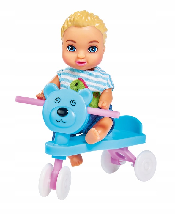 STEFFI DUŻY ZESTAW DZIECIĘCY POKÓJ LALKA BOBASY + WÓZEK ŁÓŻECZKO DLA LALEK