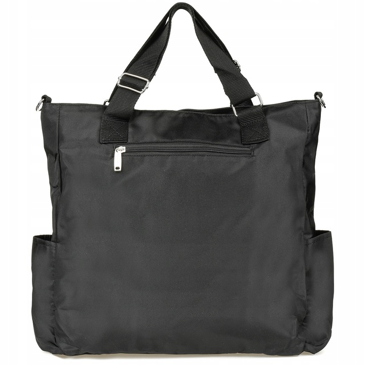 Torebka damska materiałowa shopperka lekka duża A4 na ramię torba Beltimore