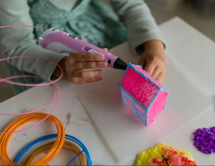 DŁUGOPIS 3D DLA DZIECI DRUKARKA 3D MAGICZNY DŁUGOPIS 3D + WKŁADY 10 METRÓW