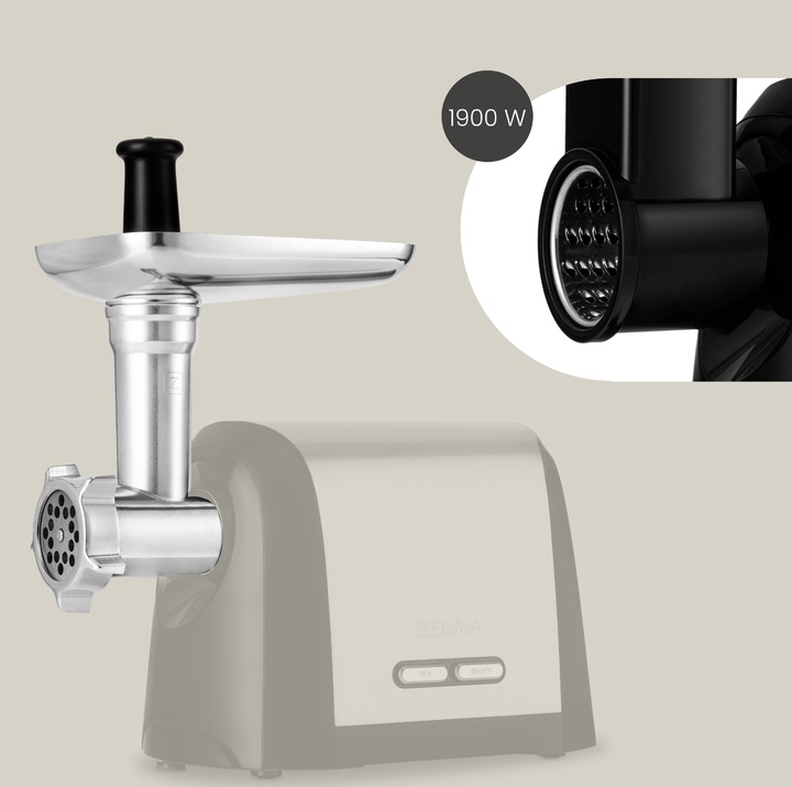 Maszynka do mielenia mięsa ZEEGMA szatkownica nadziewarka kiełbasy 3 sita