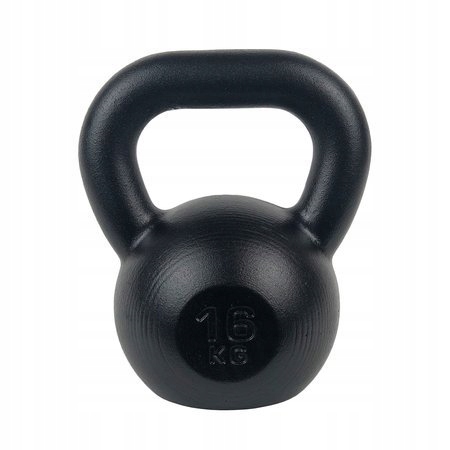 16 kg KETTLEBELL Kettle Odważnik HANTLA Żeliwna PL