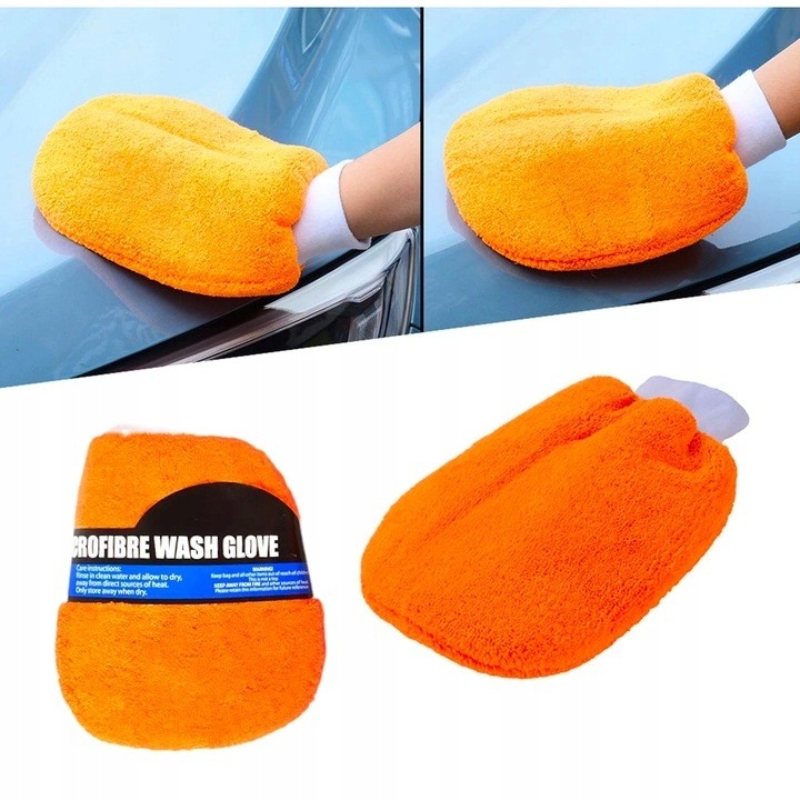 ZESTAW DO MYCIA SAMOCHODU AUTA CAR DETAILING 8cz. ŚCIERKI MIKROFIBRA