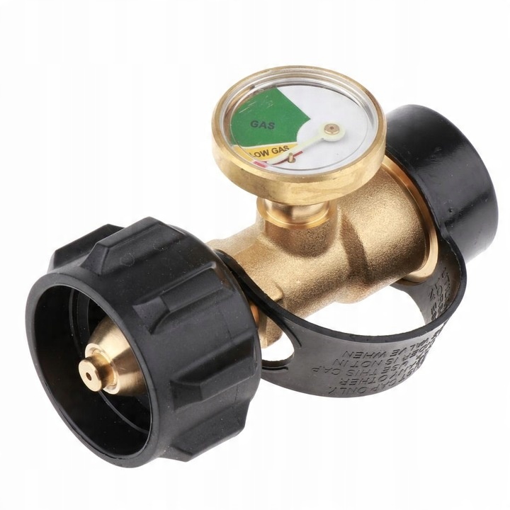 Miernik zbiornika propanu, adapter wskaźnika poziomu gazu butli (mosiądz)
