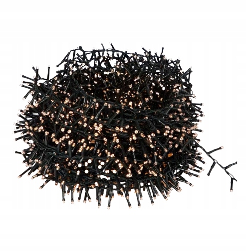 Lampki choinkowe ciepła biel na zewnątrz i wewnątrz 40 m 2000 lampek LED