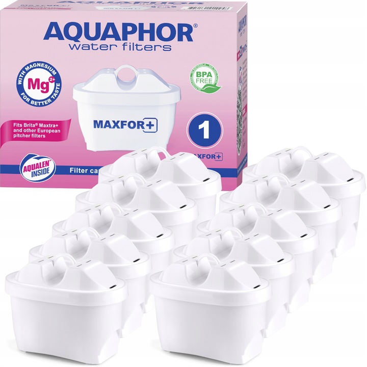 Wkład filtrujący Aquaphor Maxfor+ Mg 10 szt. do dzbanka do wody