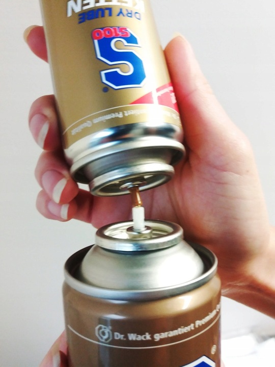 Smar do Łańcucha w Sprayu S100 Dry Lube Ketten Spray 100ml