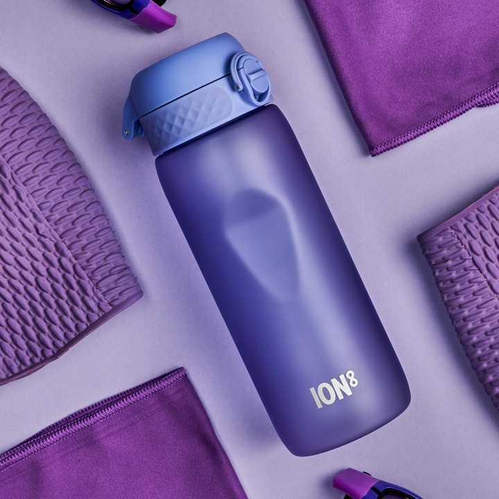 BIDON BUTELKA SPORTOWA NA WODĘ ION8 BLUE NIEBIESKI Z ATESTEM 500 ml / 0,5 l