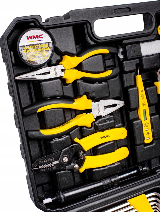 ZESTAW NARZĘDZI DLA ELEKTRYKA KLUCZ MIERNIK PRĄDU