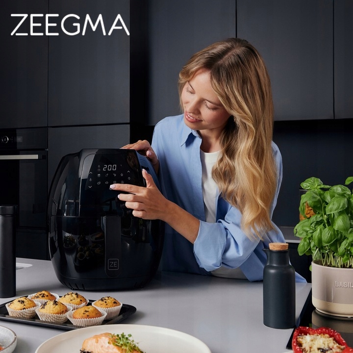 FRYTKOWNICA AIR FRYER BEZTŁUSZCZOWA FRYTOWNICA 1800W DUŻA dla 4 osób XL