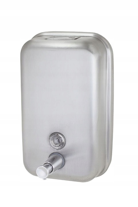 Dozownik mydła stal nierdzewna 500 ml INOX matowy