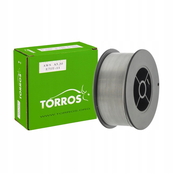 Drut spawalniczy samoosłonowy 1,0mm 1kg bez gazu Torros E71T-GS