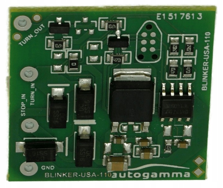 Moduł sterownik separujący sygnał kierunkowskazu od stopu USA do samochodów