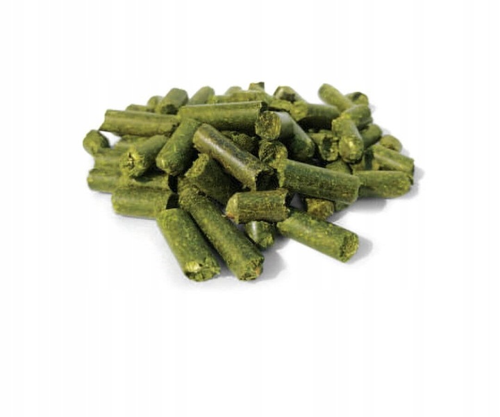 Lucerna Granulowana Dodatek Paszowy Susz Worek 25 kg Dla Zwierząt Koni