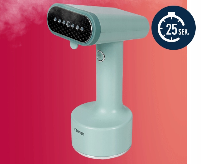 Parownica do ubrań żelazko parowe steamer RAVEN
