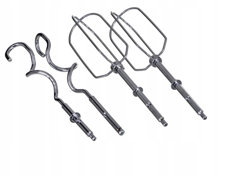 MIKSER RĘCZNY ROBOT KUCHENNY 4 KOŃCÓWKI TURBO MIESZADŁA TRZEPACZKI 400W