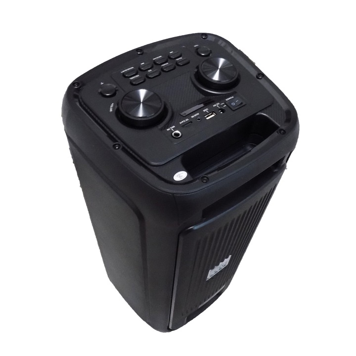 KOLUMNA GŁOŚNIKOWA PRZENOŚNA KARAOKE BLUETOOTH USB AKUM SUPER JAKOŚĆ MOCNA