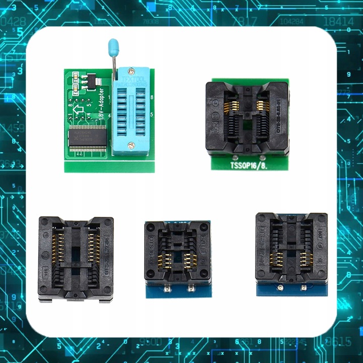 Zestaw Uniwersalny Programator EEPROM i Flash EZP2019+USB SPI EPROM BIOS
