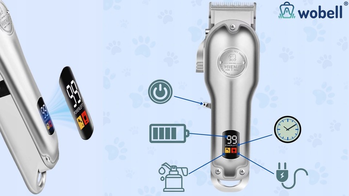 Maszynka do strzyżenia zwierząt dla psa kota golarka cicha profesjonalna