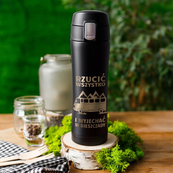 KUBEK TERMICZNY Z GRAWEREM PREZENT NA URODZINY PREZENT NA WALENTYNKI