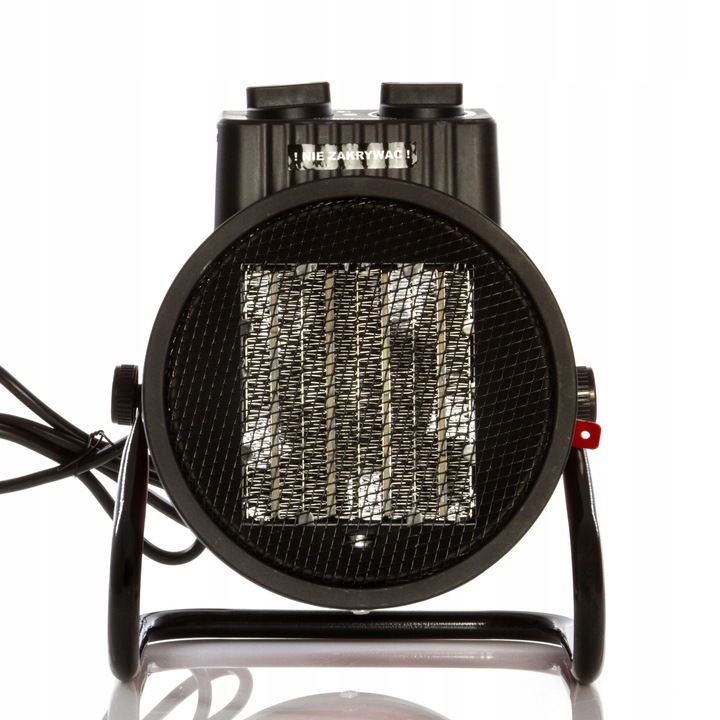 NAGRZEWNICA ELEKTRYCZNA 2000W OGRZEWACZ WENTYLATOR TERMOWENTYLATOR FARELKA