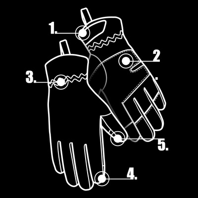 RĘKAWICE TAKTYCZNE SOFTSHELL DOMINATOR CZARNE XS