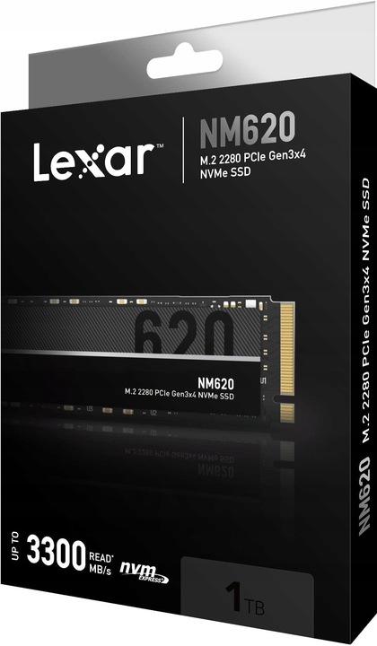 Dysk SSD LEXAR 1TB NVMe M.2 2280 3300/3000MB/s