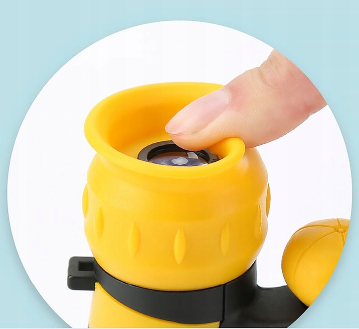 LORNETKA TURYSTYCZNA DO OBSERWACJI DLA DZIECI NIEBIESKA DZIEŃ NOC 8X21 ETUI