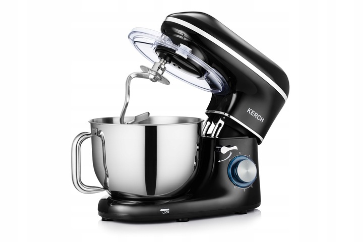 ROBOT KUCHENNY PLANETARNY MIKSER Z MISĄ KERCH MYCHEF BLACK 6,2L