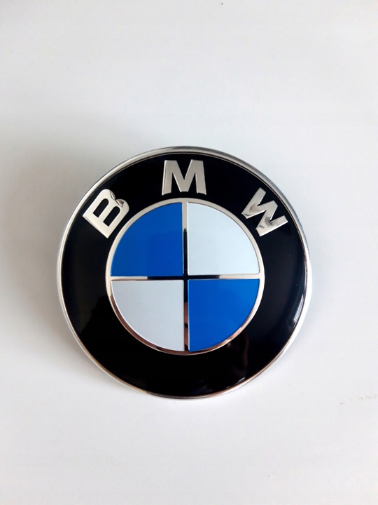 Emblemat Znaczek Logo BMW 82mm E30 E34 E38 E46 E53 E83 E60 E61 E67 X3 NOWY