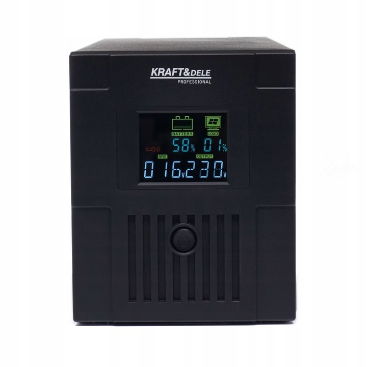 ZASILANIE UPS AWARYJNE 1200W LCD PIECA POMPY 2000VA WBUDOWANY AKUMULATOR