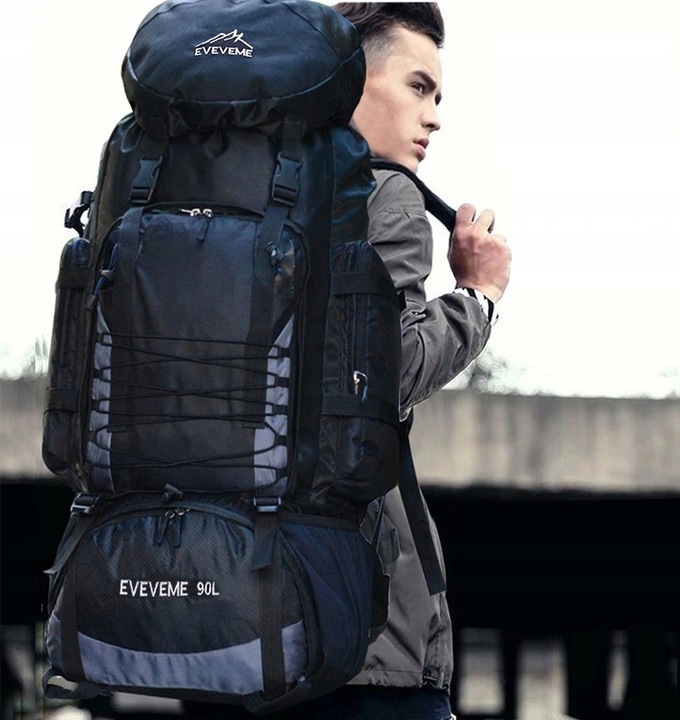 Plecak Taktyczny 90L – Militarny Wojskowy Outdoor Survival Bushcraft (I053)