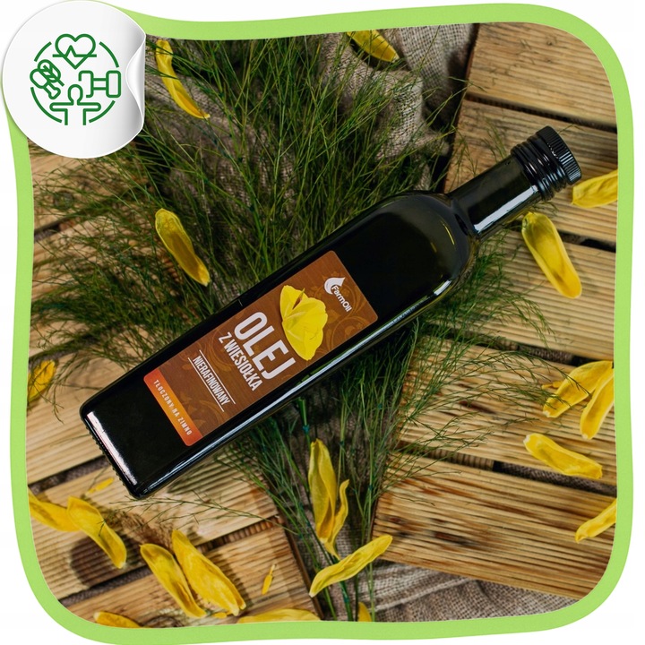 OLEJ Z WIESIOŁKA DWULETNIEGO TłoczonyNaZimno 500ml