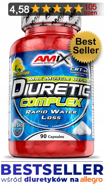 DIURETYK usuwanie wody z organizmu MEGA SKUTECZNY