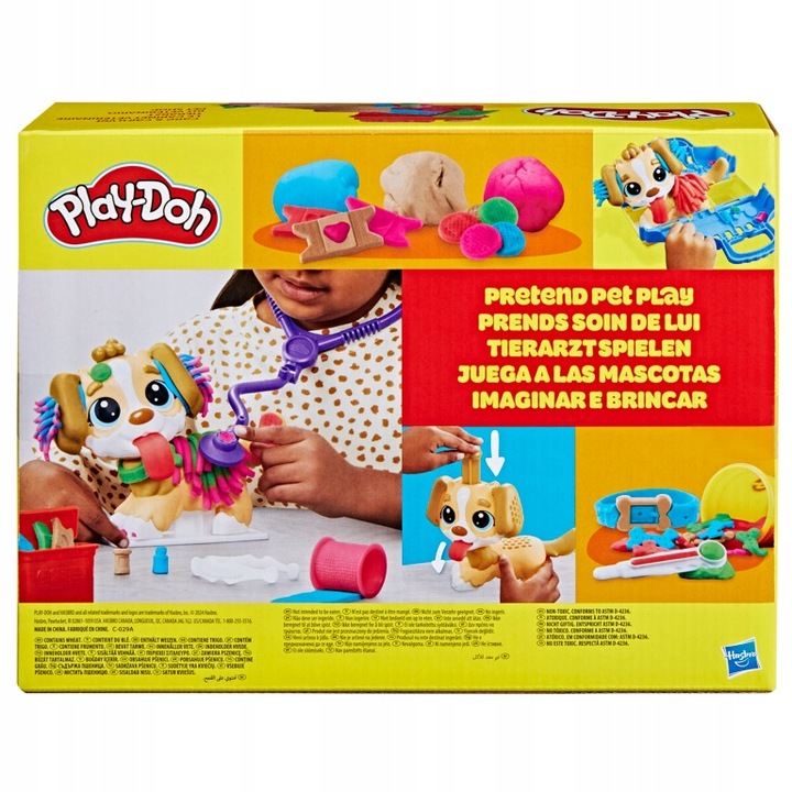 Play-Doh ciastolina zestaw Wizyta u Weterynarza Hasbro F3639