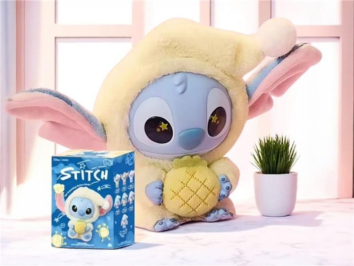 BRELOCZEK STICH ZABAWKA PLUSZAK SKRZYNKA FIGURKA BRELOK DO PLECAKA MASKOTKA