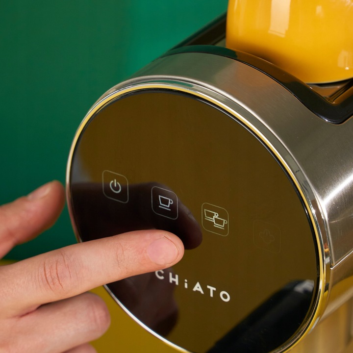 Kolbowy ekspres ciśnieniowy CHiATO Luna Style 1360 W srebrny/szary