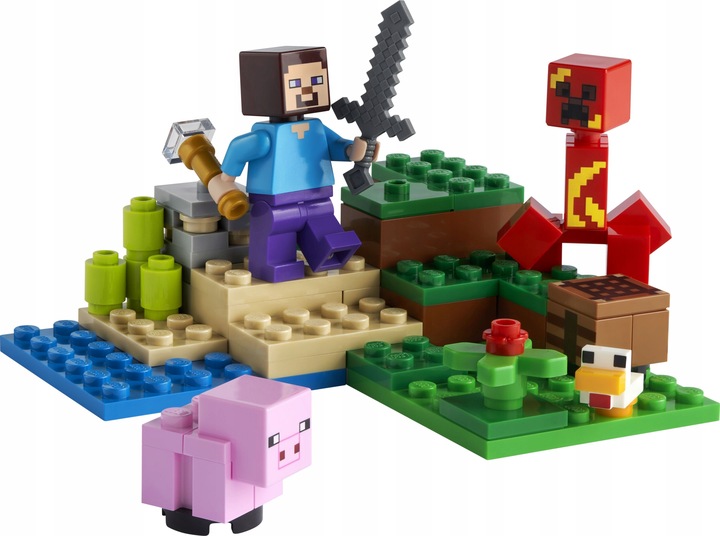 LEGO MINECRAFT 21177 Zasadzka Creepera