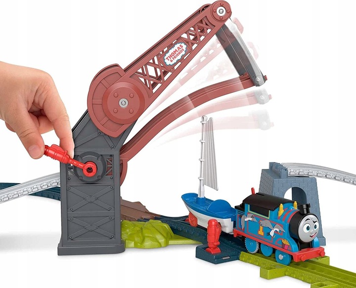 FISHER PRICE TOMEK I PRZYJACIELE MOST ZWODZONY ZESTAW TORÓW + lokomotywka