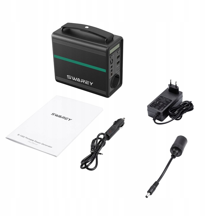 POWER BANK SWAREY GENERATOR SOLAR 52000 mAh Type-c / QC3.0 /USB+100W SOLAR