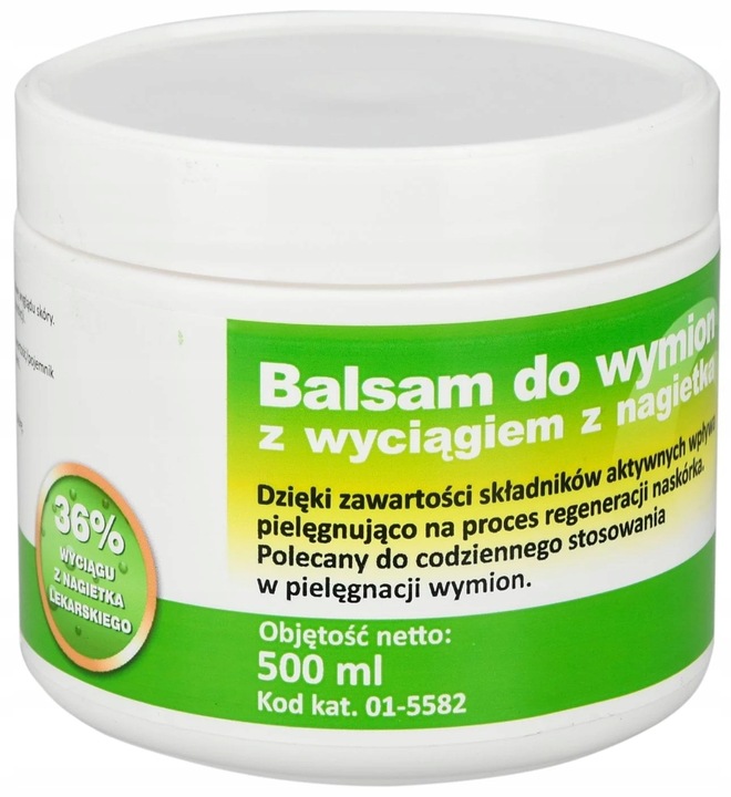 Balsam do wymion z wyciągiem z nagietka ”19” , 500 ml, Can Agri