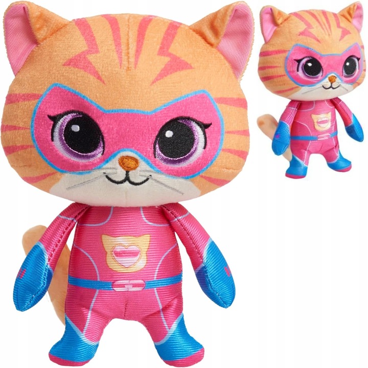 DISNEY SUPERKOTY JUNIOR SUPER KITTIES KOTEK MASKOTKA PLUSZAK GINNY GOSIA